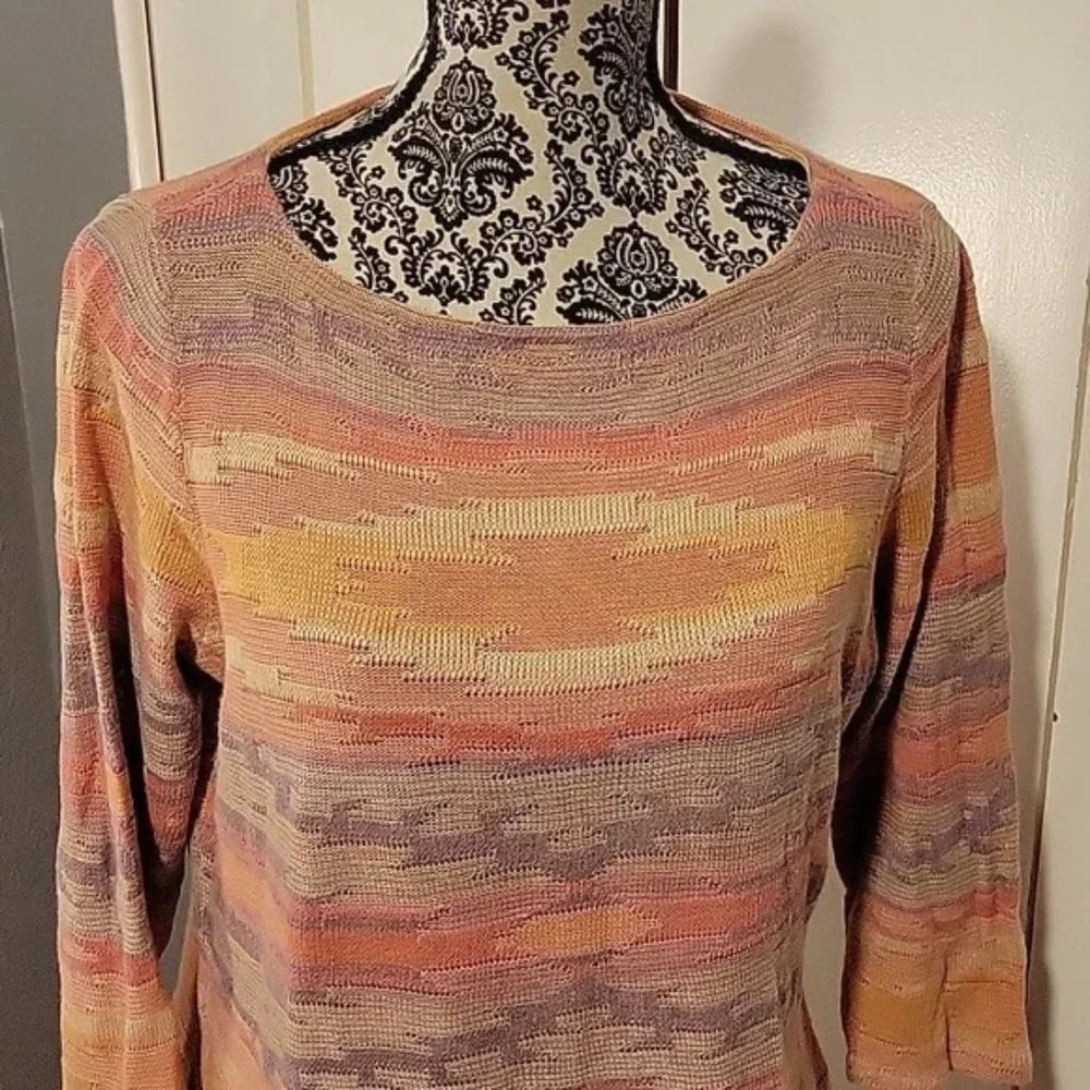 Ralph Lauren Aztec Design Knit Top - Picture 3 of 5